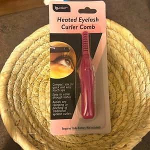 Heated eyelash curler!